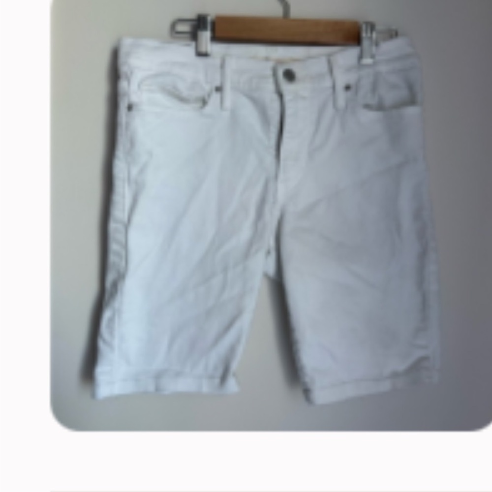 Levi's White Boyfriend Jeans